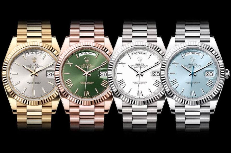 勞力士總統錶Day-Date「近一個月僅一款式成長」最新價格與行情整理