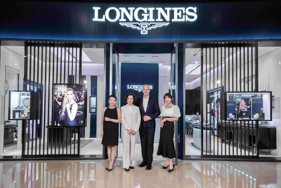 浪琴表总裁亲自来台替台北101专卖店改装剪綵 MINI DOLCEVITA迷你多情系列亦正式在台上市