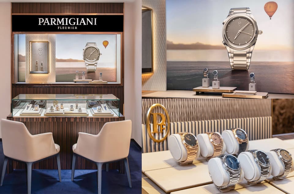 PARMIGIANI帕玛强尼回归台湾市场 这家店可以一次看齐人气主打Tonda PF系列