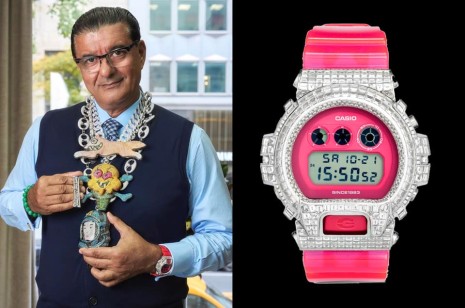 JACOB & Co.大老闆也戴G-SHOCK！？ 罕見白金鑲鑽版拍賣估價讓人嚇一跳