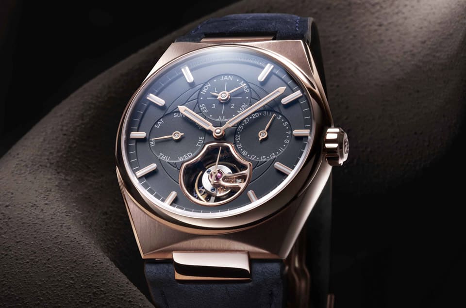 康斯登研發百萬級Highlife限量錶 身兼陀飛輪和萬年曆雙重複雜功能