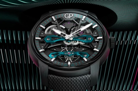 GP芝柏錶最新款ASTON MARTIN聯名錶 金橋設計巧妙融入DB12超跑概念