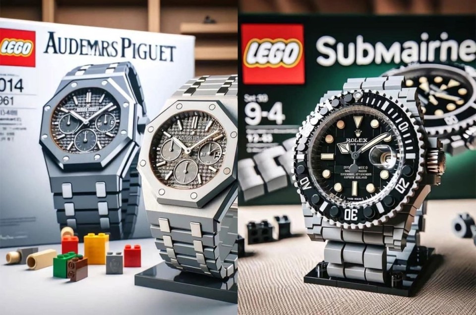 LEGO乐高即将推出爱彼、劳力士等名表系列？！