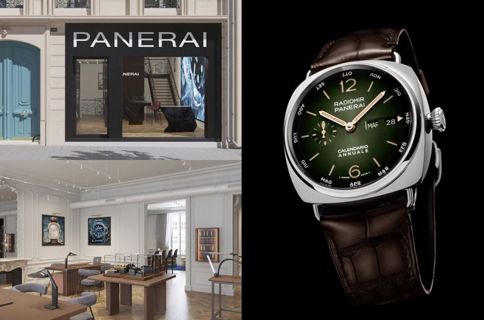 沛纳海在巴黎开设首间「豪宅风」旗舰店 独卖款式一併曝光