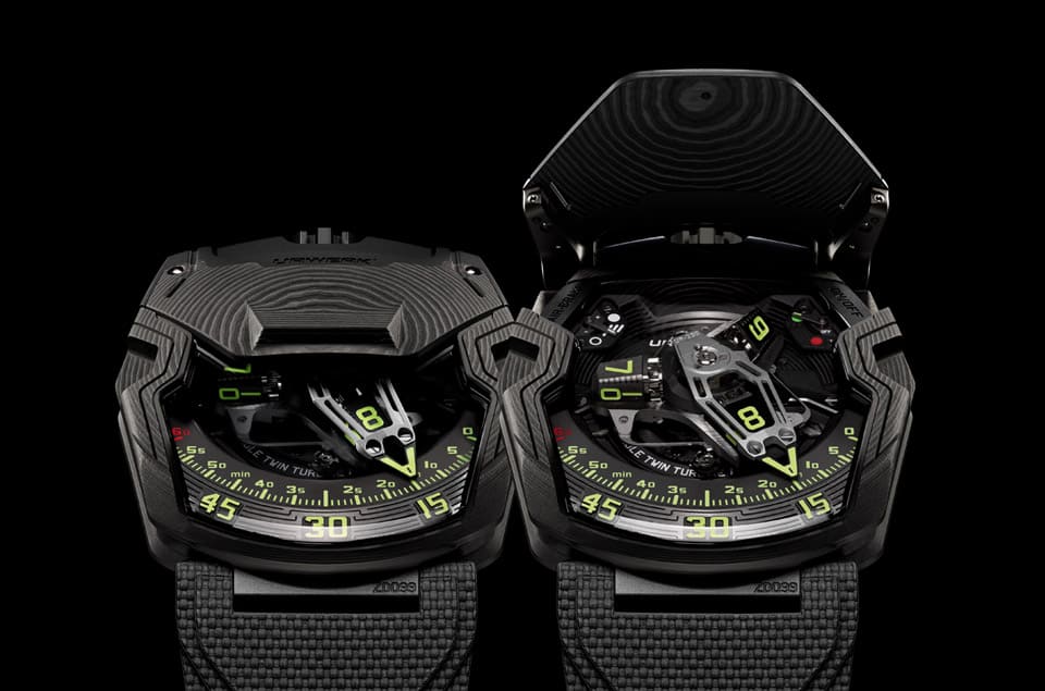 URWERK新作UR-230 ”Eagle“有掀盖设计 卫星小时机芯更蕴含「调节气流」和「切换上链型态」两大特点