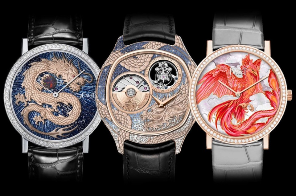 伯爵迎接2024农历龙年 以龙与凤凰为主题延伸一系列限量生肖表作品