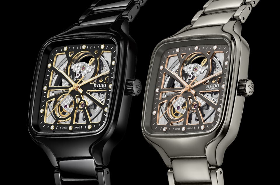 雷達表True Square真我方形陶瓷鏤空錶再添黑色與電漿色兩款新選擇