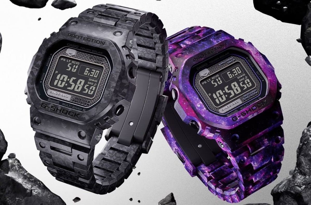 G-SHOCK应用碳材质诠释宇宙星河主题 新作GCW-B5000轻的很有感