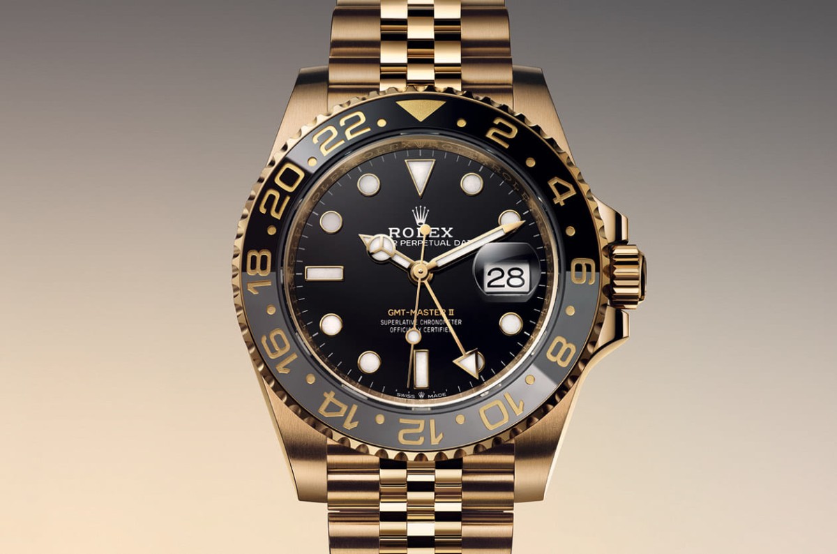 最实用的劳力士手表 GMT-Master II迎回黄金材质搭配系列首见灰黑双色陶瓷圈