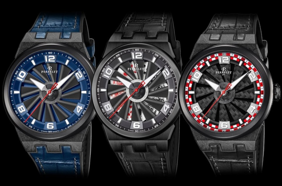「自動上鍊專家」PERRELET沛力錶Turbine全新話題設計 掀起錶壇旋風
