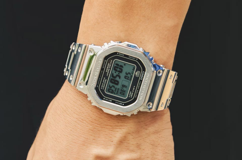 卡西歐G-SHOCK「全金屬」系列暢銷Top 5