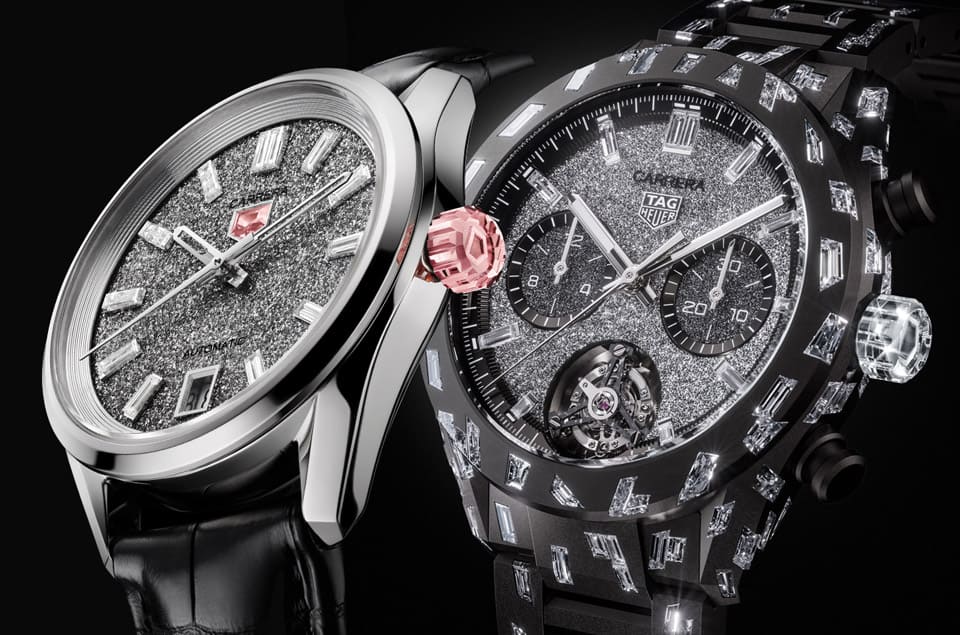 泰格豪雅話題新作巡展以台北為起點 包括Carrera Plasma前衛鑽石系列第一次在台展出