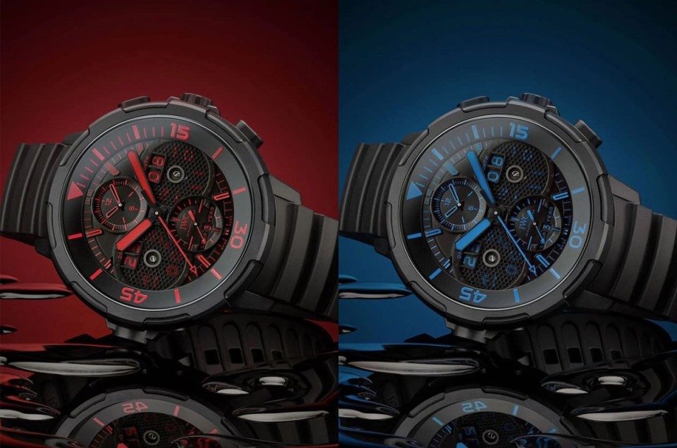 IWC从《水行侠 失落王国》获得灵感创作两款万年历计时码表