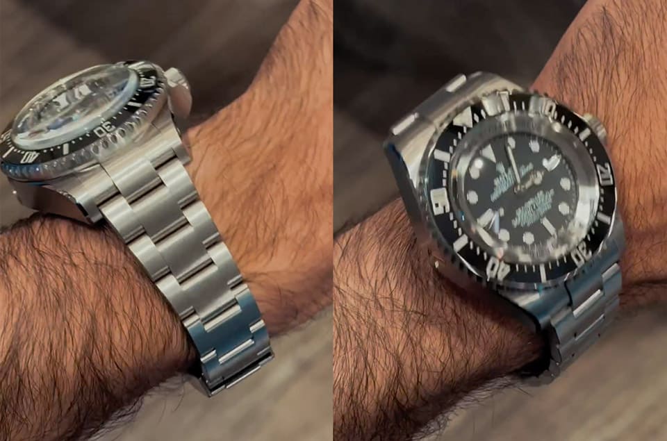 劳力士Deepsea Challenge戴在手上是什麼感觉？