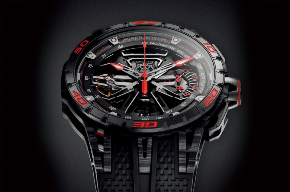 罗杰杜彼计时功能新突破 Excalibur Spider飞返计时码表亮点、规格介绍