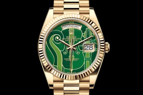 這是勞力士2024年新款？！ 獨特琺瑯面盤與「音樂」有關