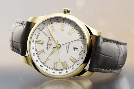 浪琴表Master巨擘首发两地时间功能手表 首批都採贵金属还限量