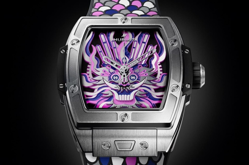 HUBLOT以剪纸艺术为灵感打造龙年生肖表 「龙麟」表带超特别