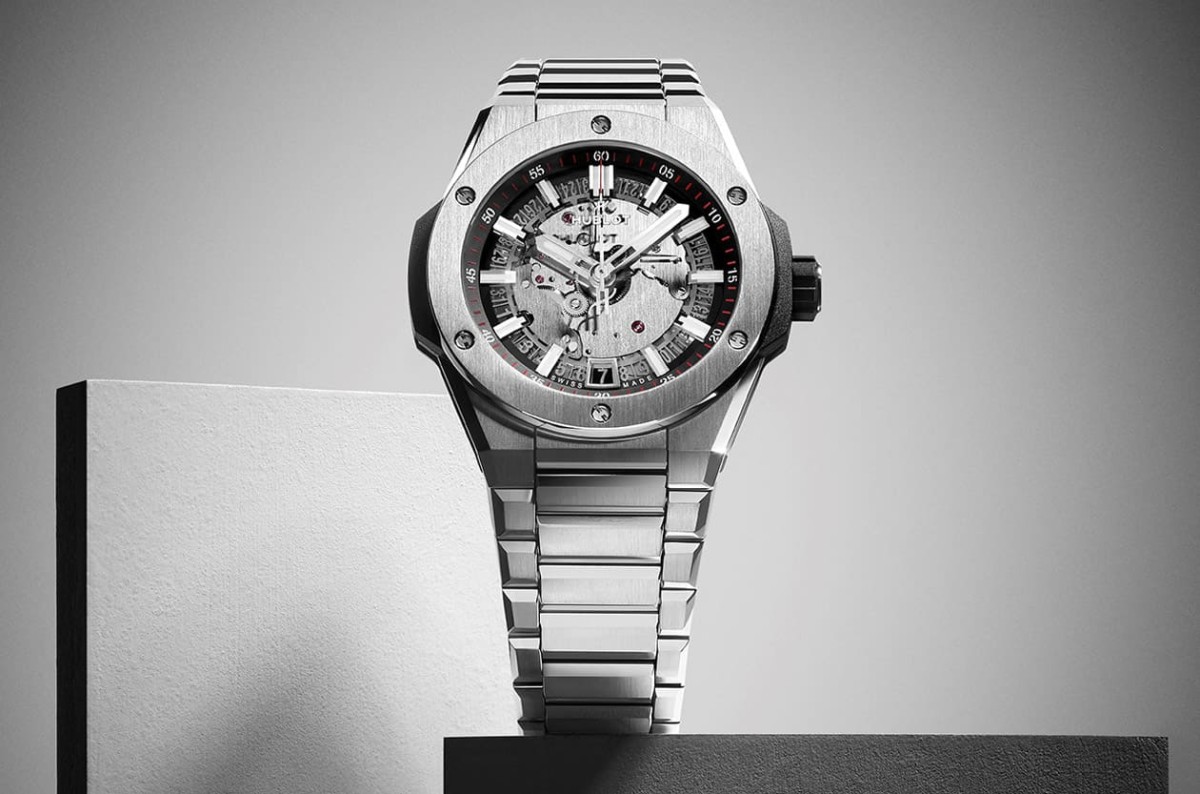 [热表评点] HUBLOT大爆炸三针链带腕表  运动正装全方位穿搭风格