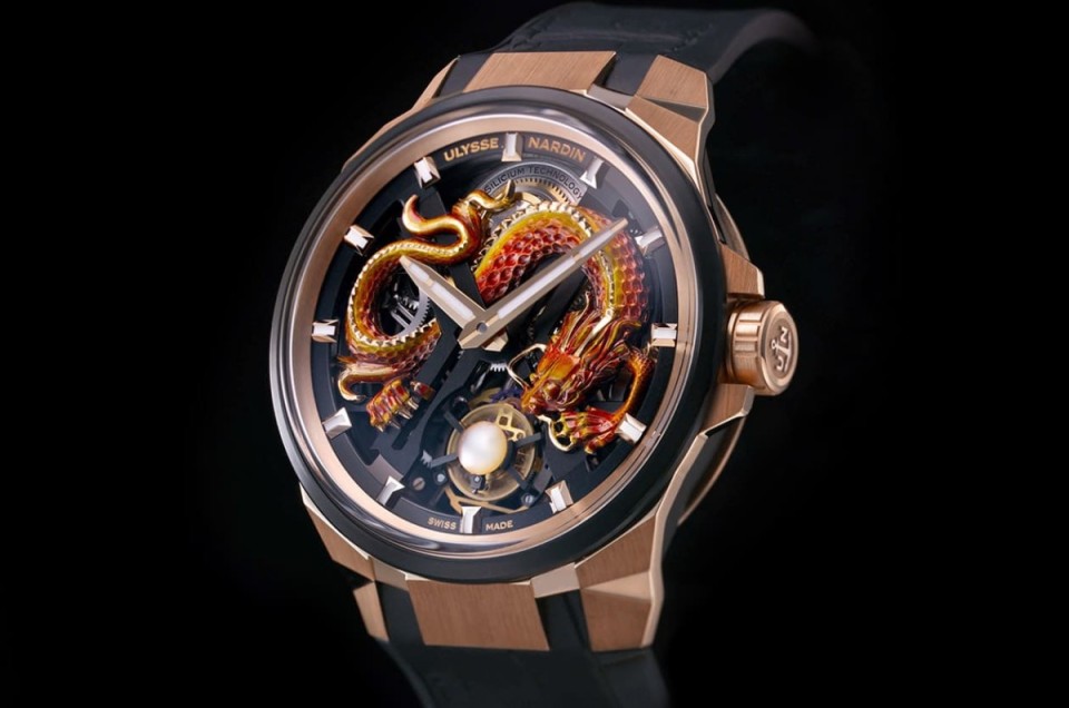 雅典表生肖表迈入第二轮 2024改以Blast陀飞轮诠释龙年新气象