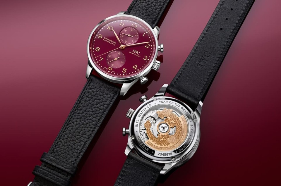 IWC以葡萄牙计时码表为基础延伸龙年特别版生肖表