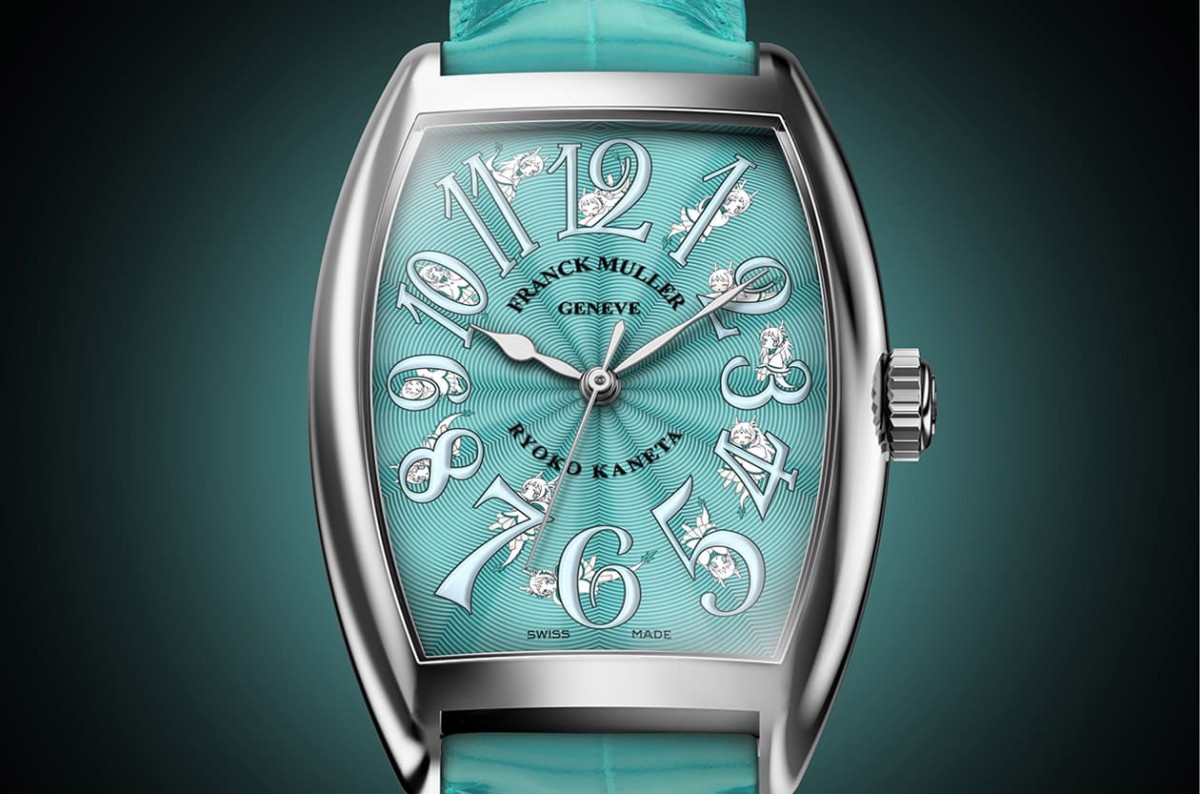 FRANCK MULLER 2024龍年與藝術家金田涼子合力打造史上最萌生肖錶