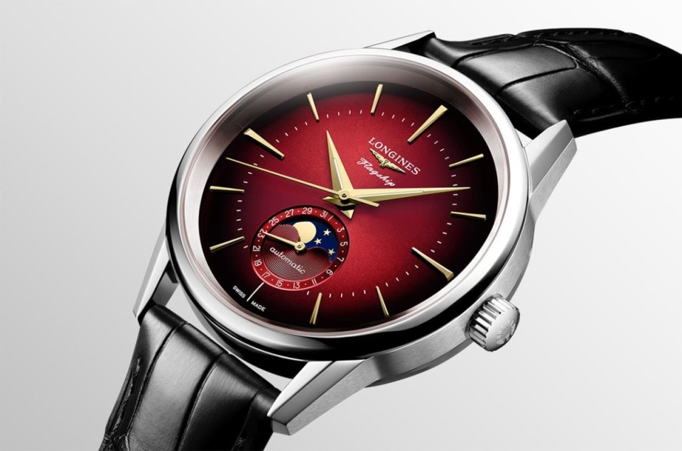 浪琴表第一次創作生肖錶獻給2024農曆龍年 大紅面盤充滿新年喜氣