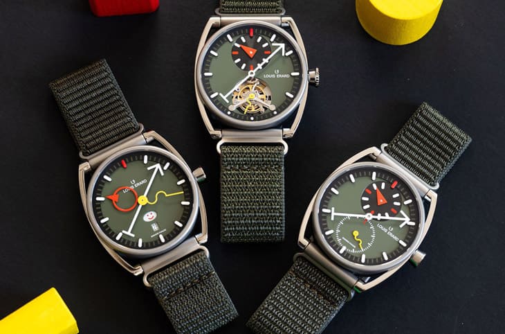 規範式指針手錶專家LOUIS ERARD進軍台灣 話題聯名套組同步登場吸引收藏家目光
