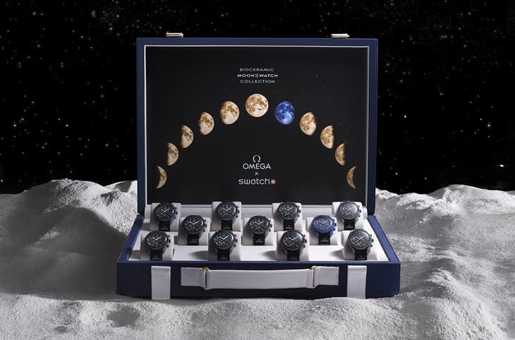 歐米茄11組MoonSwatch Moonshine金大全套拍賣  而且“原因十分特別”