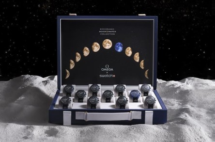 欧米茄11组MoonSwatch Moonshine金大全套拍卖  而且“原因十分特别”