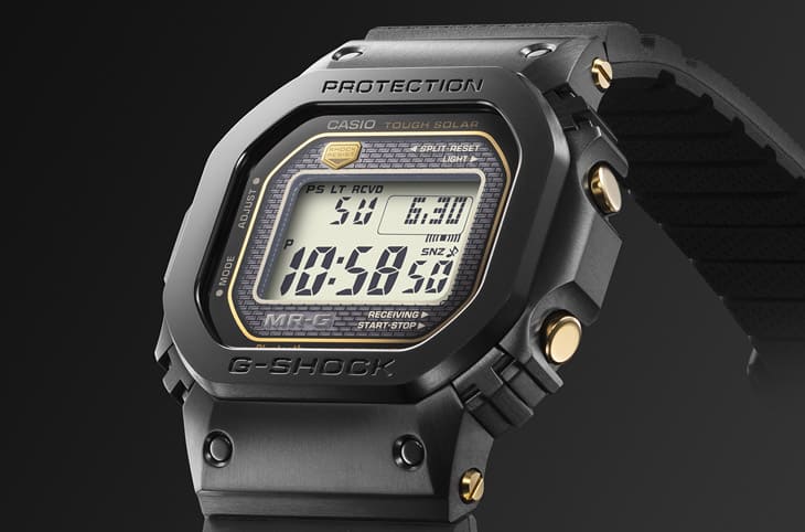 G-SHOCK MR-G以鈦合金重新演繹經典名作DW-5000風采