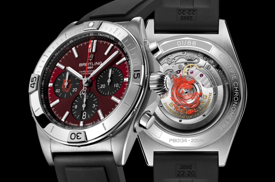 「2024熱門運動錶」百年靈Chronomat龍年限量版特色亮點一次看