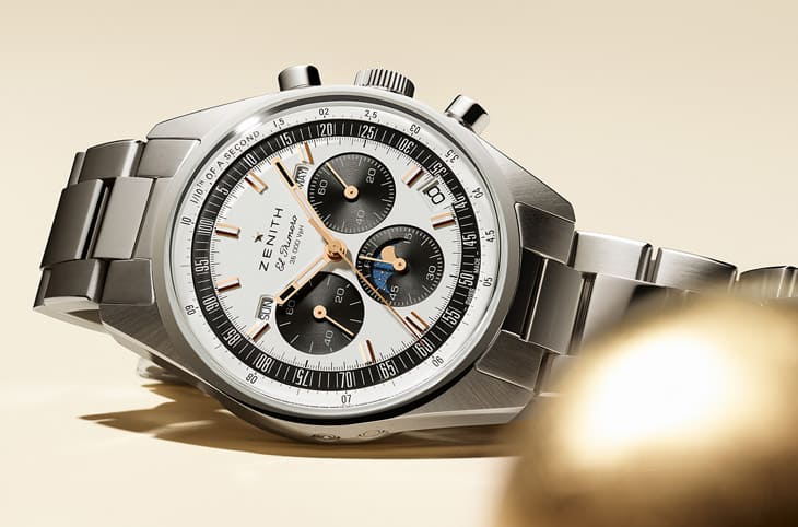 真力時El Primero計時碼錶結合全日曆和月相提升功能豐富性