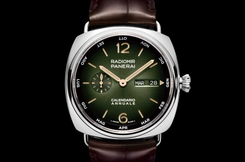 沛纳海首款年历表以Radiomir为基础 设计蕴含浓浓义大利风格