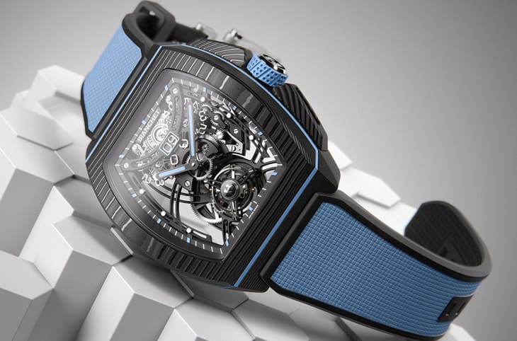 陀飛輪專業戶BIANCHET  碳纖維酒桶錶殼蘊含「黃金比例」概念