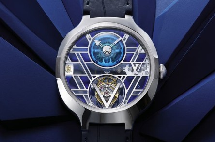 路易威登获得日内瓦印记的Voyager陀飞轮结合稀有「彩绘玻璃珐琅」面盘 顏值再进化