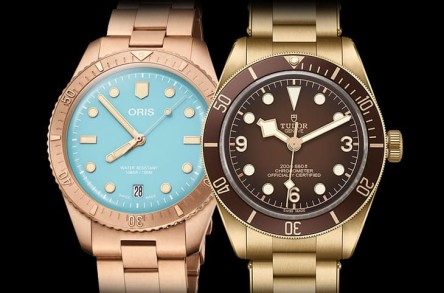 「青铜潜水表」ORIS Divers 65和帝舵Black Bay 58比较