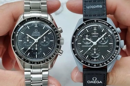 包含MoonSwatch和欧米茄超霸登月表  三组高级品牌爆款与平价替代方案