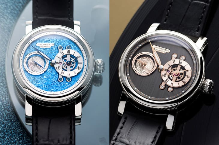 CHRONOSWISS瑞宝Strike Two系列「水平三针一线」设计让人梦迴品牌经典之作
