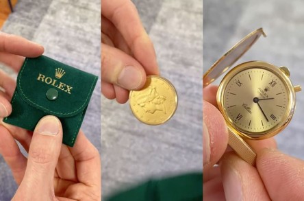 藏家分享少见劳力士Cellini钱币表 生产年份比想像中新