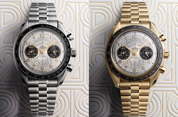 欧米茄提前迎接2024年巴黎奥运 第二款纪念表以超霸Chronoscope为基础