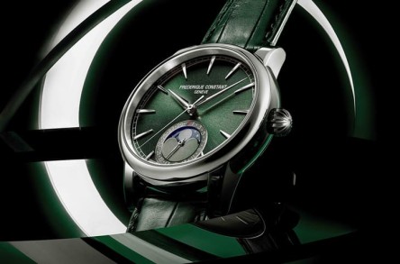 康斯登百年典雅月相表同步新增三款新色 包括细节设计和机芯也都更新