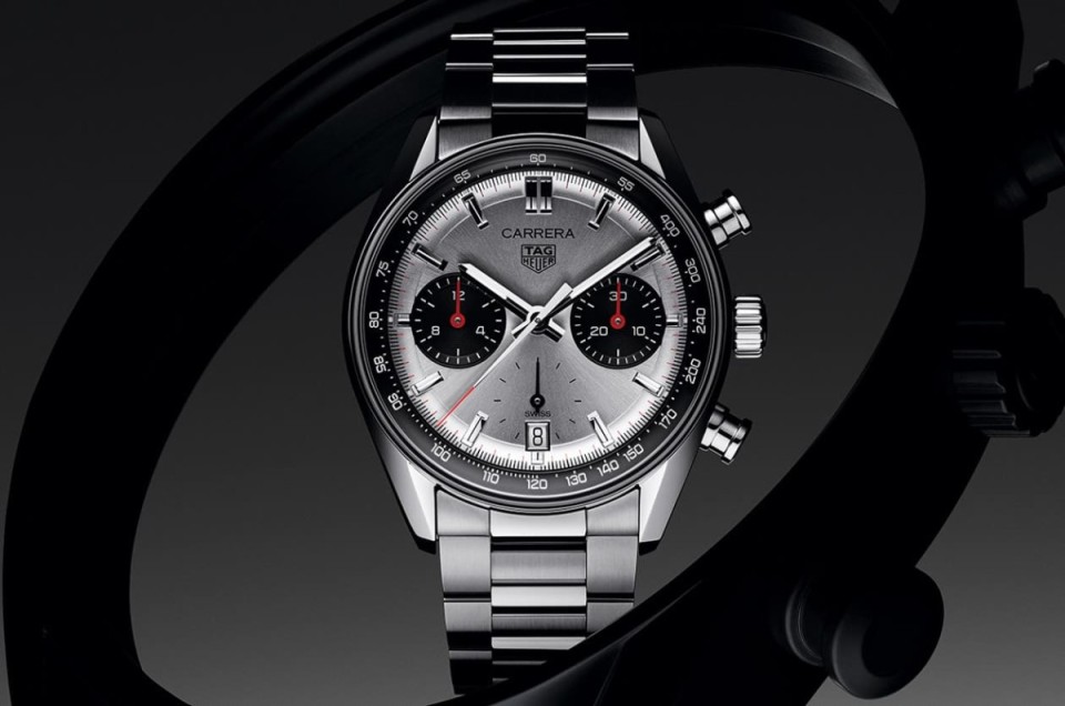 泰格豪雅「運動錶專業戶」 2024最強話題款Carrera熊貓面引燃賽車錶狂熱 