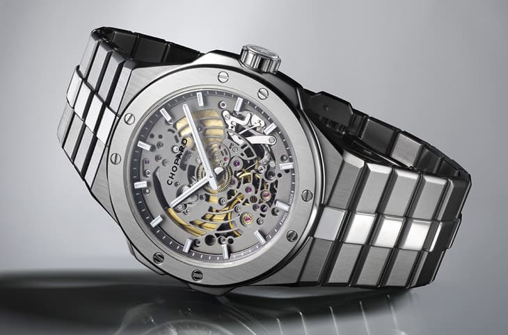 萧邦Alpine Eagle进化镂空超薄新境界 採用钛金属表壳巩固优异运动性能