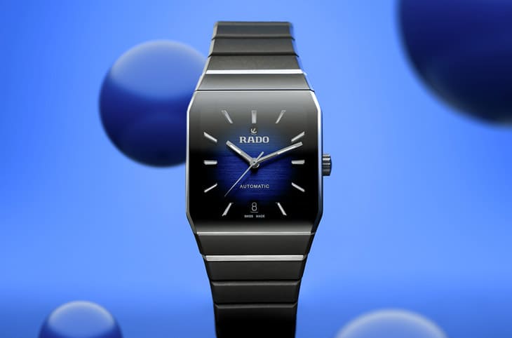 雷达表Anatom系列40周年 品牌以黑色陶瓷搭配拱形蓝宝石镜面重现经典设计