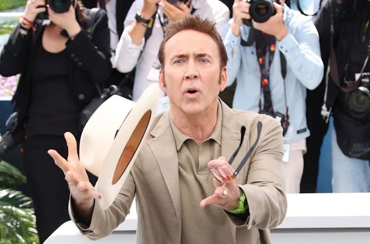 尼可拉斯凯吉出席坎城影展 戴着新潮夯表令人耳目一新