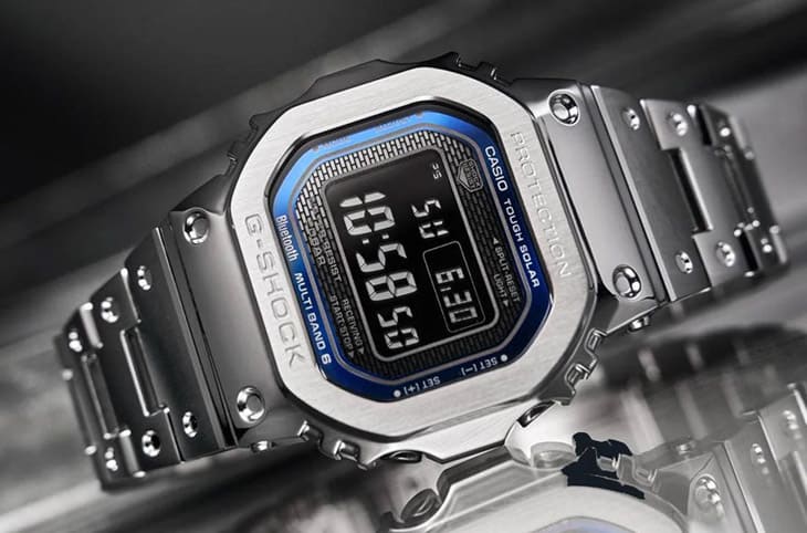 评点G-SHOCK全金属GMW-B5000D-2让人心动的理由