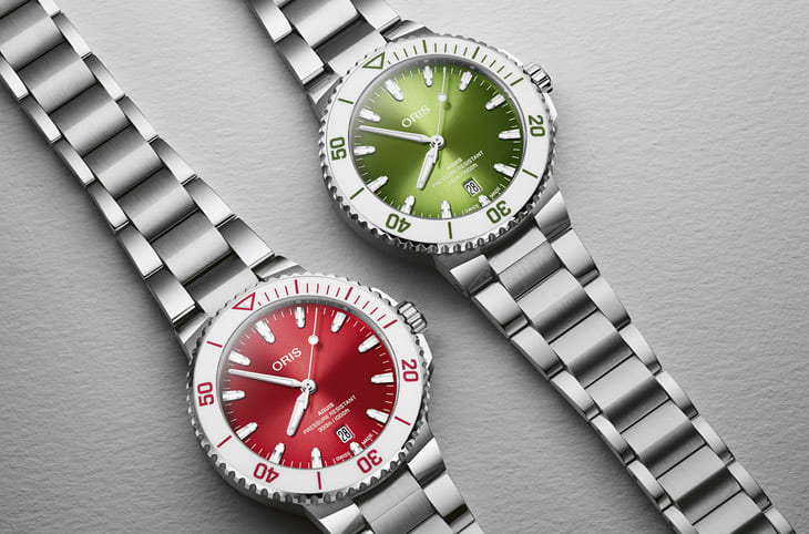 ORIS全新Aquis日期錶以一種「夏季應景水果」為設計靈感 