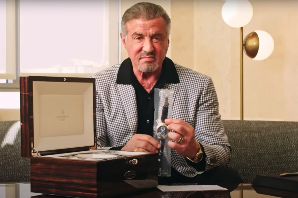 出售全新未拆封百达翡丽大表惹议  史特龙亲上火线解释原因