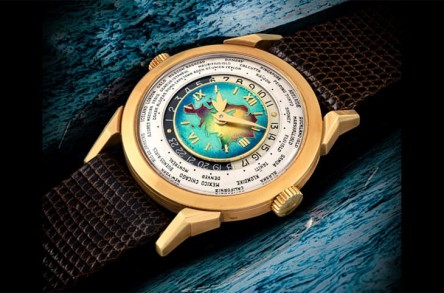 百达翡丽最有名「珐琅面世界时区」手表拍出2亿7000万超高天价